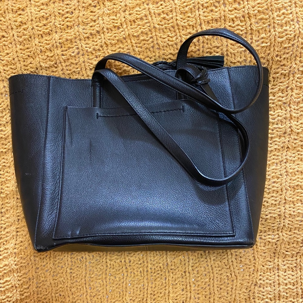 Black tote from cole haan